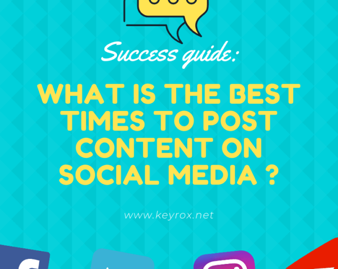 Success guide: what is the best time to post content on social media in 2020?